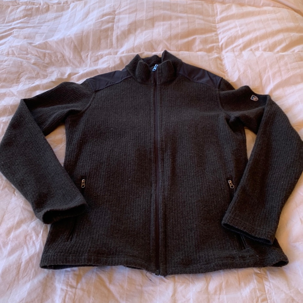 Kuhn Chianti fleece zip up jacket